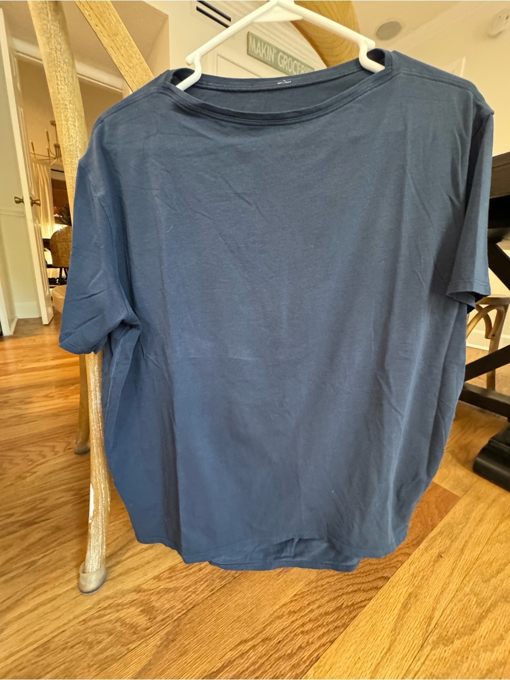lululemon athletica Navy Short-Sleeve Crew Tee